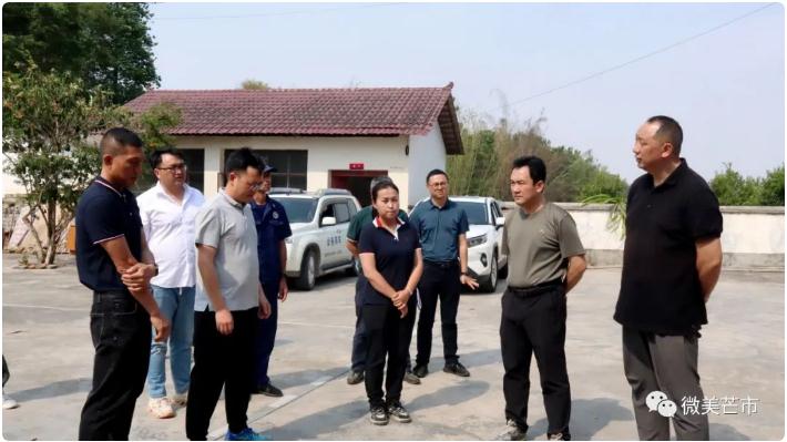 謝金翔、鄭昭帶隊開展巡林督查，督導(dǎo)森林防火工作